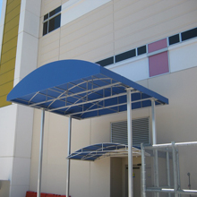 Walkway  Awnings Canopies